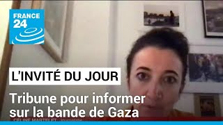 Un collectif de journalistes demande l'accès à l'enclave palestinienne • FRANCE 24