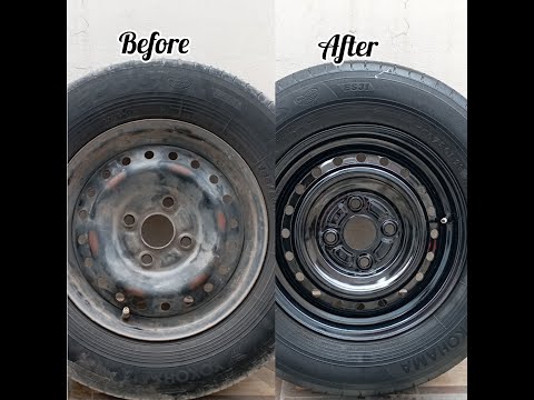 How to restore rusty rims of your car