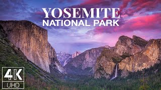 Beauty of Yosemite National Park - Scenic 4K TV Wallpapers Slideshow   Ambient Music (9 HRS)