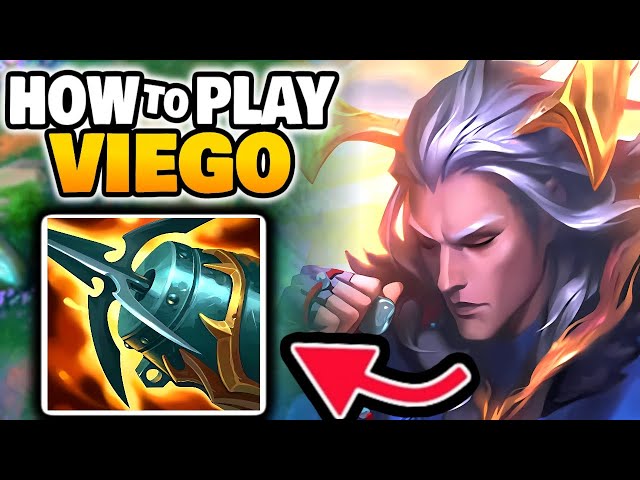 How to Play Viego Jungle S14 ( Get LEAD w/ INVADE ) class=