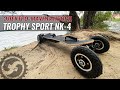 Электро маунтинборд Trophy Sport NK 4 | Внедорожный электроскейт на 3300W и 10.4Ач