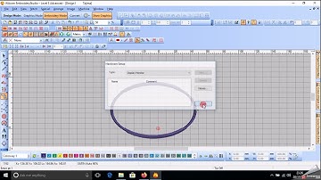 tutorial wilcom tampilan tidak bulat pemula ,seting tampilan lonjong.