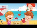 3 Hours of Relaxing Sleep Music for Kids &amp; Babies | Lullaby for Children | Cupid on Valentine’s Day