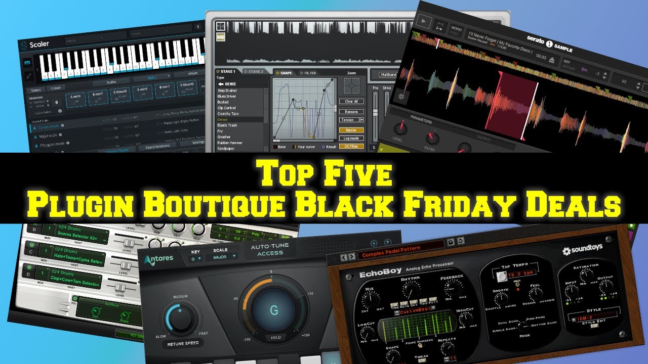 Top Five Plugin Boutique Black Friday Deals (Best time to get plugins ...