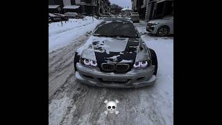 BMWM3 X GTR IN REAL LIFE 🔥💀📈 NFS #shortsfeed #bmwm5 #nfs