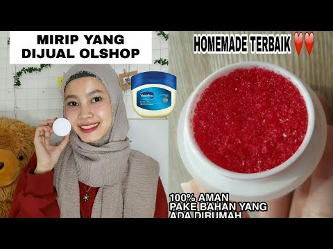 DIY LIP SCRUB | BIKIN SENDIRI AJA MUDAH KO 😍