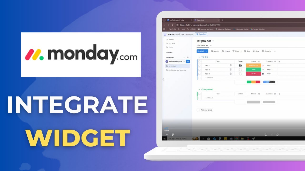 How to Add a Widget on Monday com Complete 2026 Guide - YouTube