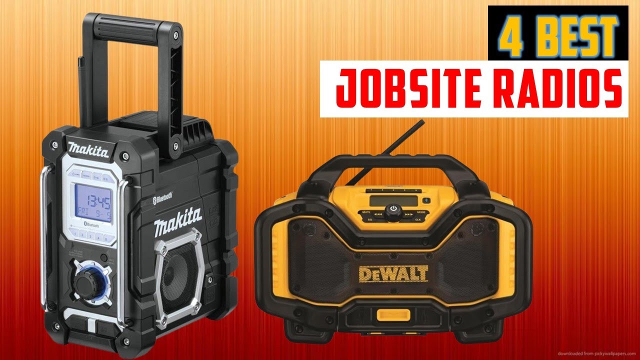 ✅Best Jobsite Radios in 2025 | Top 4 Best Jobsite Radios in 2025