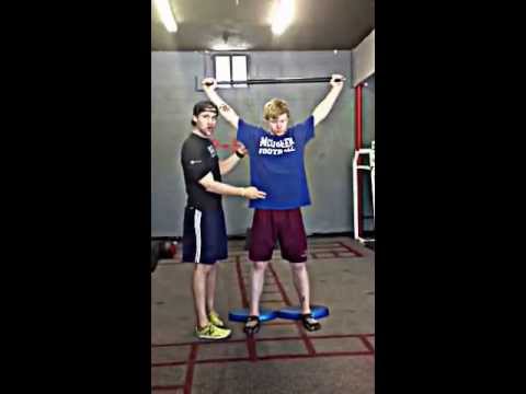 Lower body corrective movement Overhead Squat