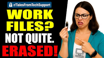 r/TalesFromTechSupport - He had 100GB of WHAT on His WORK Computer?