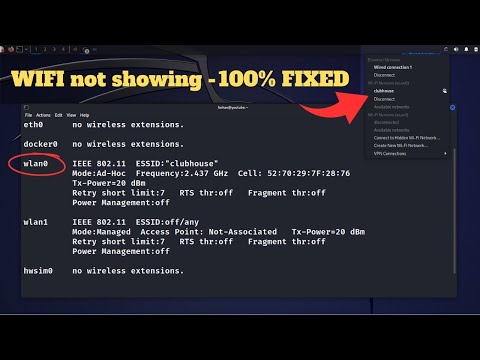 Fix WLAN0 Not Showing on Kali Linux: Step-by-Step Guide to Get Wi-Fi Working!