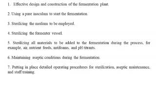 Sterilization Introduction- Fermentation media