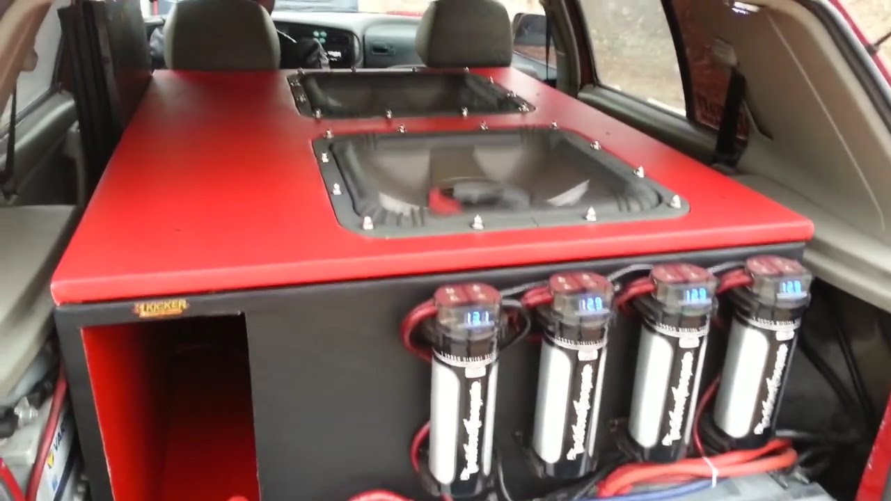 X2 KICKER S18X Sound SPL Bass 