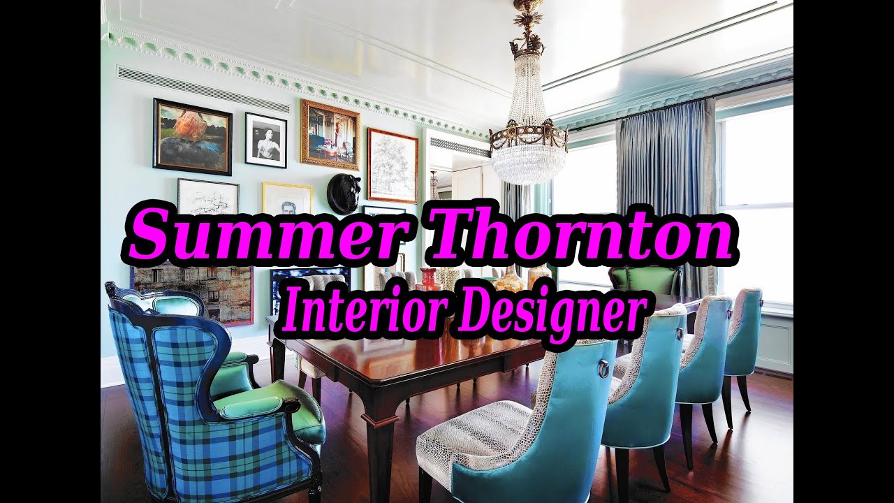 Summer Thornton On Decorating With Colors. - YouTube