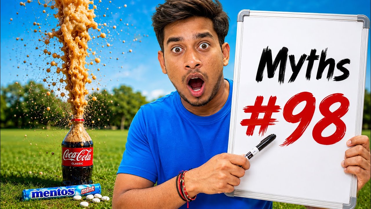 I Tested 100 Myths In 24 Hours | Hey Manish IRL