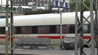 High speed train, ICE T,  compilatie