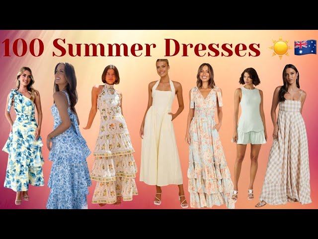 100 hottest summer dresses 2025  - YouTube