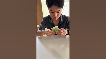Thumbnail of Origami KAROL G 🎵 Si Antes Te Hubiera Conocido #shorts #viral  #song #peace #japan #origami #karolg