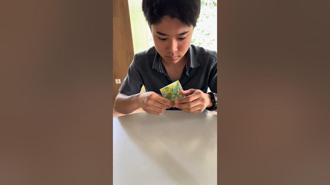 Origami KAROL G 🎵 Si Antes Te Hubiera Conocido #shorts #viral  #song #peace #japan #origami #karolg
