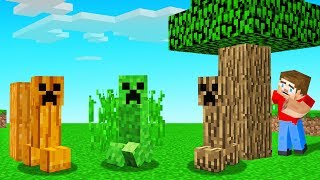 These CREEPERS Have CAMOUFLAGE Ability! (Minecraft)
