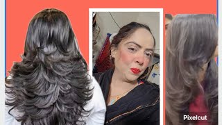 Today I got layer cutting done at my parlor 🥰🥰🥰😍😍😍😍