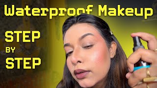 Step-by-Step Waterproof Makeup Tutorial | Smudge-Proof & Long-Lasting Makeup for Beginners