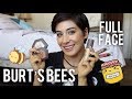 FULL FACE of Burt's Bees Makeup! First Impressions