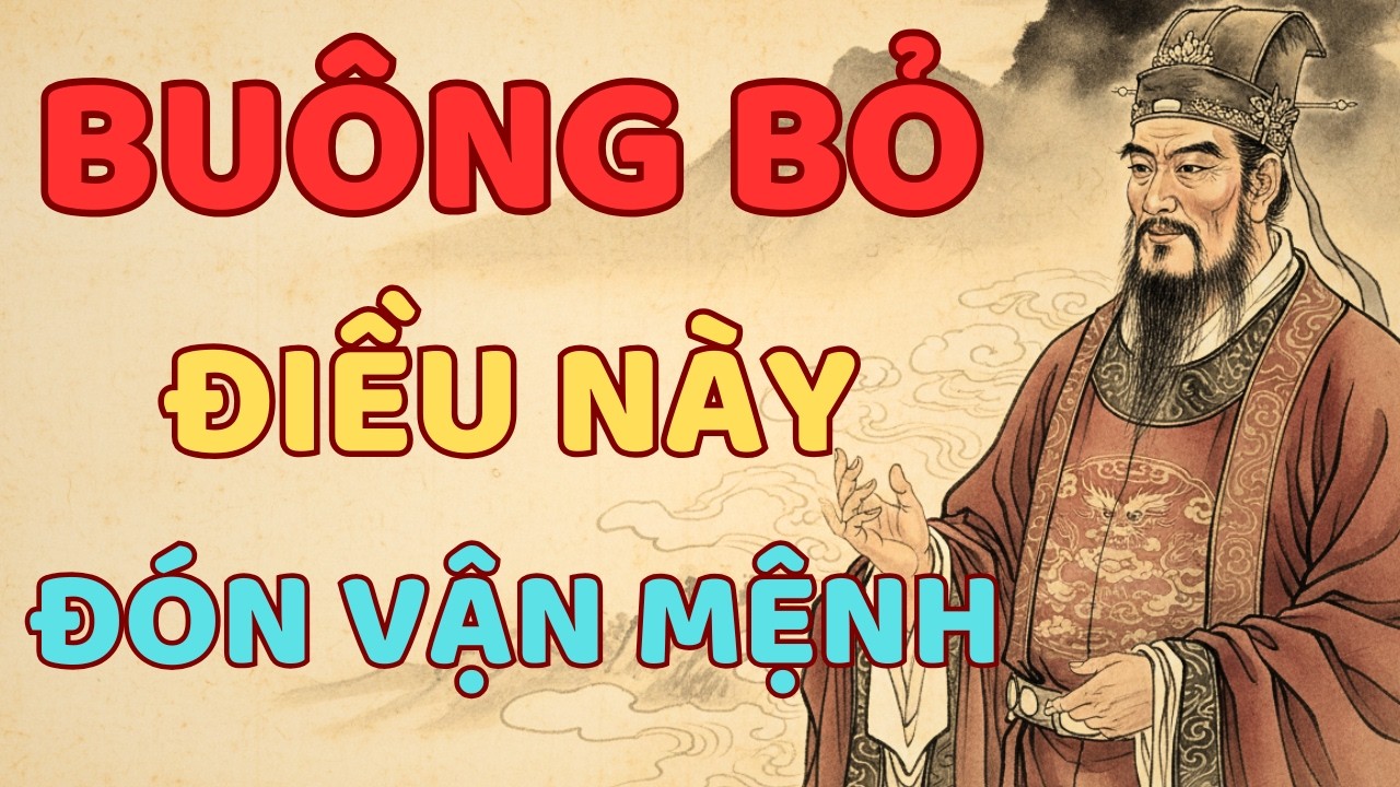 Không Biết Buông Bỏ, Càng Sống Càng Khổ | Lời Cảnh Tỉnh Từ Triết Lý Thánh Hiền