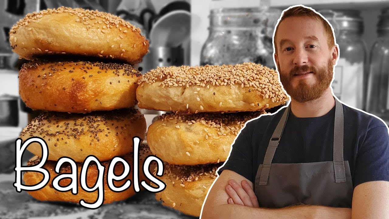 BAGELS au Levain [Style New-York] 🥯 FACILE - YouTube