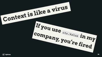 The painful simplicity of context propagation in Go