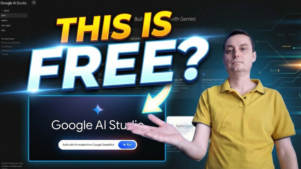 AI Studio FREE: Chat with Gemini 3, Generate Images & Build Apps - NO ...