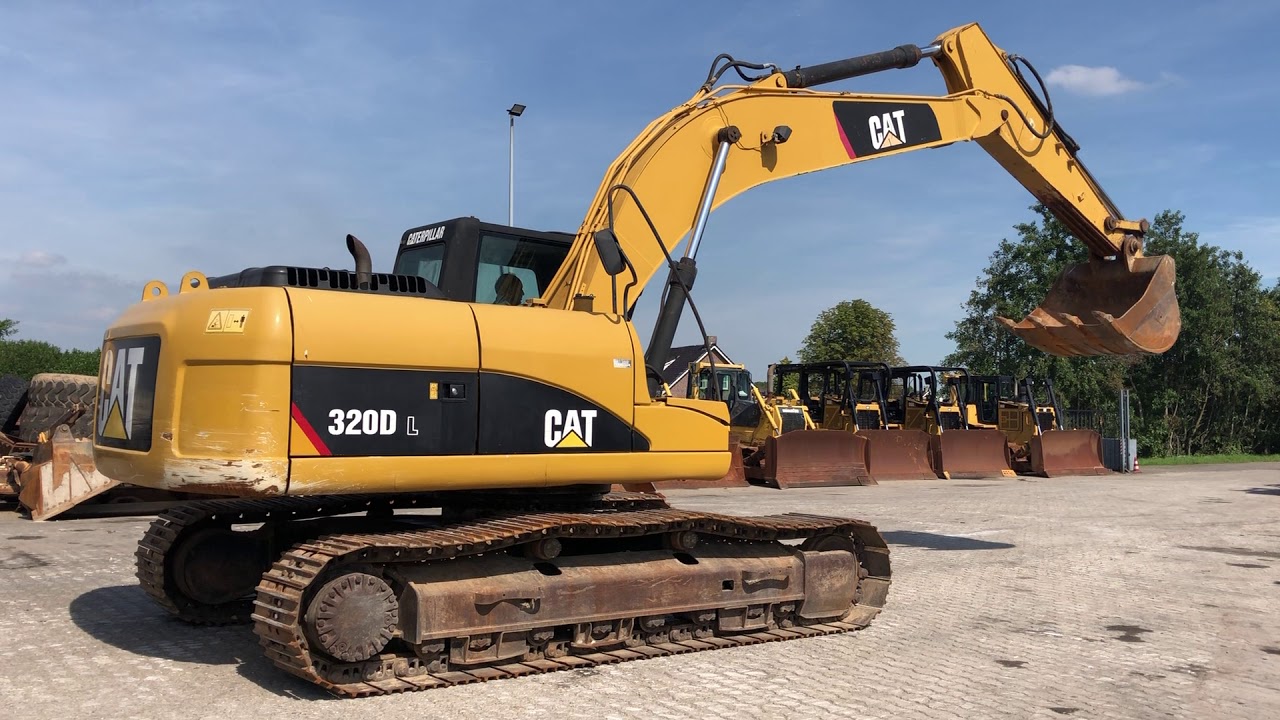 Экскаватор cat 320