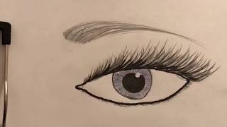 In this video i show you how to easily dray an eye with a pencil, then
darken it ink pen. top off we will color the iris some colo...