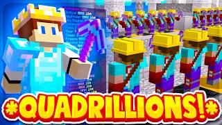 MAKING *QUADRILLIONS* A SECOND WITH THIS OP FACTORY! | Minecraft | EMC EP #5