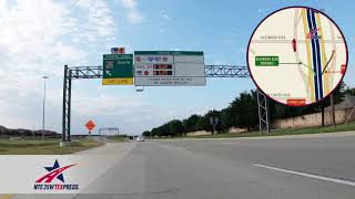 Nte 35W Texpress Lanes Basswood Blvd Entrance Sb I-35W Access
