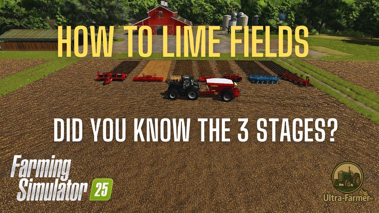 Краткое руководство по выращиванию извести — Farming Simulator 25 — Обучающее видео