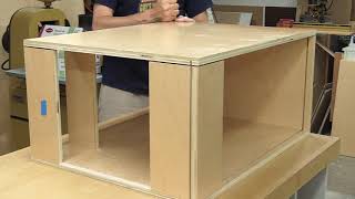 How To Make Frame-less Kitchen Cabinets - DIY Cabinets
