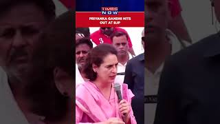 Amethi: Priyanka Gandhi Hits Out At BJP; Alleges BJP Diverting From Real Issues | Watch #shorts