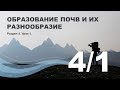 4/1 Образование почв и их разнообразие