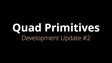 (Maya)QuadPrimitivesUpdate2 #Maya #3dTools #melscript