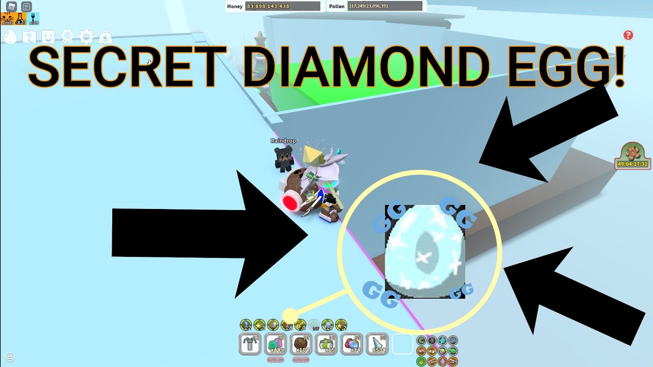 How To Get Diamond Eggs #beeswarmsimulator #beeswarm #beeswarmdiamonde, Egg Game