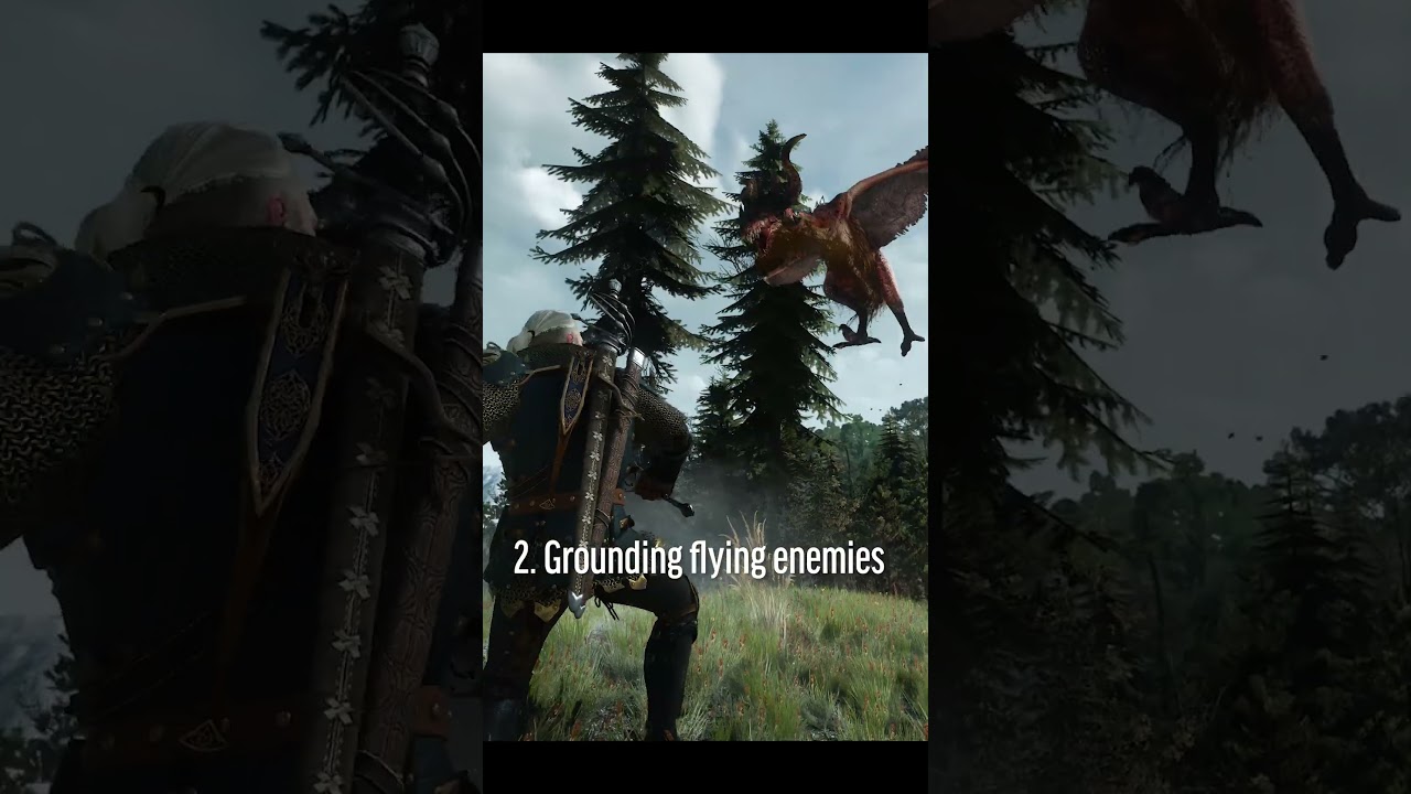 Did you know about these Aard Mechanics? 💨  #witcher3 #thewitcher