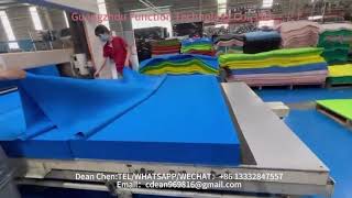 Horizontal Cutting Machine with Suction device for sponge,EVA,foam,Mattress