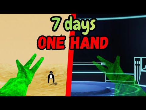 I Played Gorilla Tag With One Hand For 7 Days