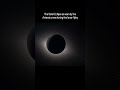 Rare Space Eclipse Captured During Artemis II Flyby #shorts #eclipse #artemis2 #trending