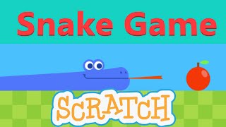 Snake Game in Scratch 3.0 | Scratch 3.0 Game Tutorial | How to Make Games