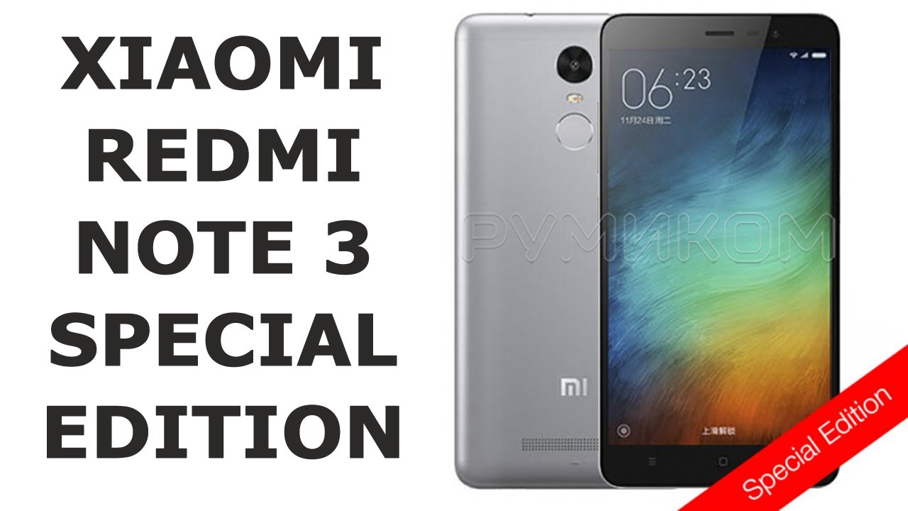 Xiaomi Redmi Note 3 Pro Se