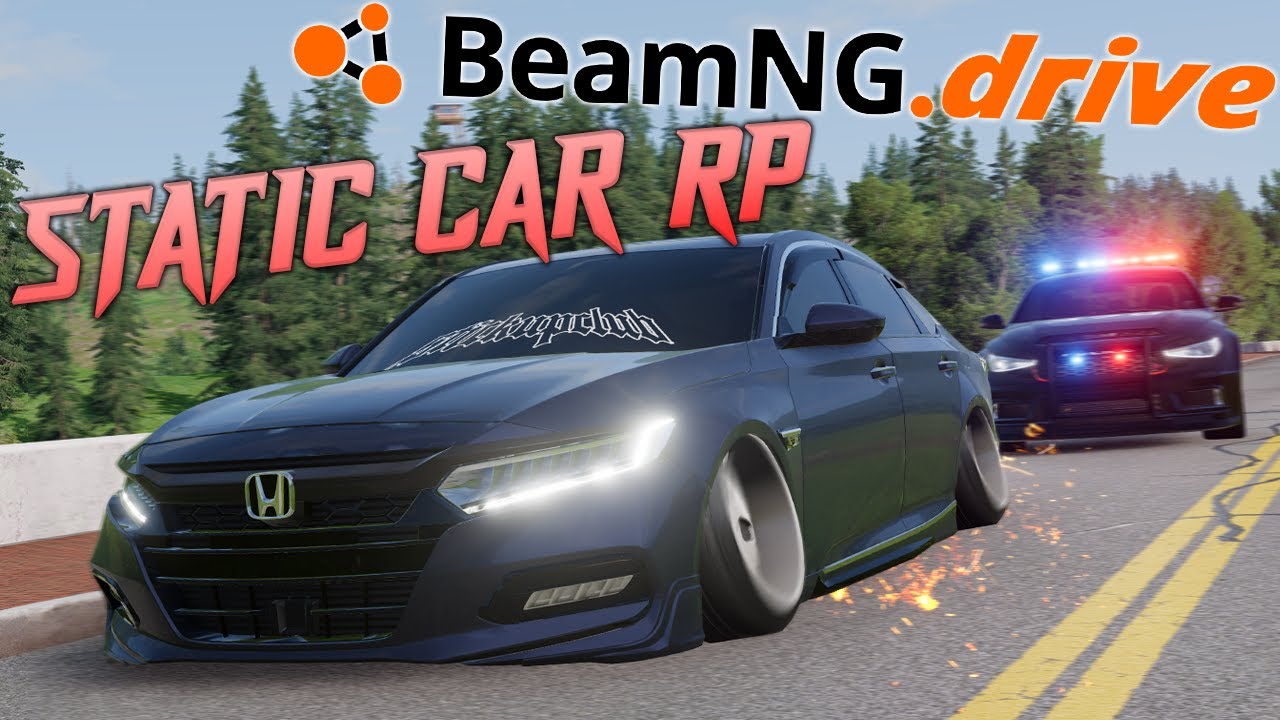 BeamNG.Drive STATIC CAR RP (POLICE CHASE Ft. @wove. ) - YouTube
