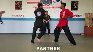 One Step Sparring Numbers 17 & 18