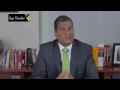 Rafael Correa sus deseos a 10 años de su presidencia